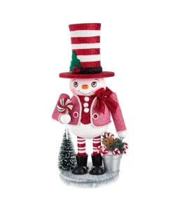 Hollywood Nutcrackers™ Snowman Candy Nutcracker, Ha0518, Kurt Adler