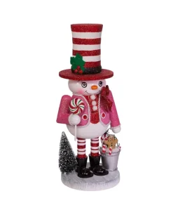 Hollywood Nutcrackers™ Snowman Candy Nutcracker, Ha0518, Kurt Adler