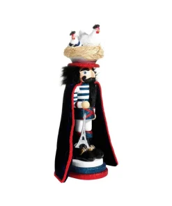 Hollywood Nutcrackers™ Three French Hens Nutcracker, Ha0465, Hollywood, Kurt Adler
