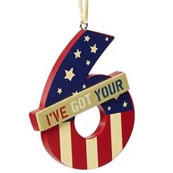 Homefront Girl Gift I'Ve Got Your 6 Ornament