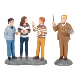 Hp, Professor Slughorn & The Trio, 6006515, Harry Potter Village