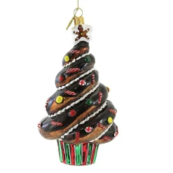 Huras, Chocolate Christmas Tree Sweets Pastry Cake, S641