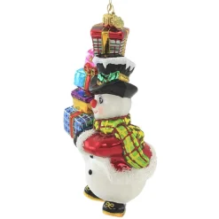 Huras, Stacked Snowman With Gifts For Christmas, S594