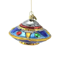 Huras, Ufo Space Alien Nasa Ship Multi-Colored, S468