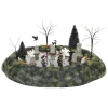 Hv, Animated Ghosts In Graveyard, 6005552, Halloween Village