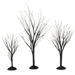 Hv, Black Bare Branch Trees, St/3, 4033851, Halloween Village