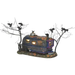 Hv, Cackling Crow Caravan, 6007791, Halloween Village