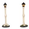 Hv, Femur Bone Street Lights, 6005567, Halloween Village