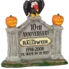 Hv, Halloween 10Th Anniversary Sign, 805026, Halloween Village