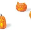 Hv, Lit Jack-O-Lanterns (Set Of 6), 810798, Halloween Village