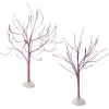 Hv, Purple Sparkle Bb Tree, St/2 Tree, 4054269, Halloween Village