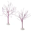 Hv, Purple Sparkle Bb Tree, St/2 Tree, 4054269, Halloween Village