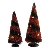 Hv, Sisal Trees, 9.5", 7.5" Set Of 2