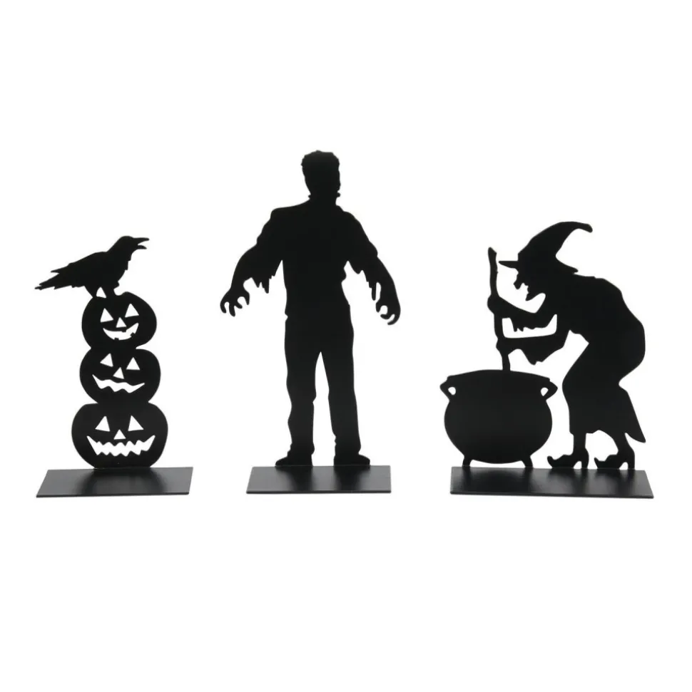 Hv, Spooky Silhouettes St/3, 6011479, Halloween Village