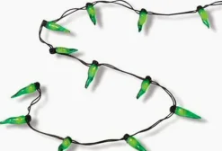 Hv, String Of 12 Oozing Slime Lights, 810799, Halloween Village