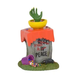 Hv, Tricky Treat Hand In Bowl, 6000666, Halloween Village