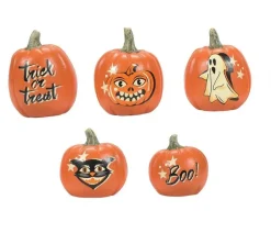 Hv, Vintage Pumpkins St/5, 6012280, Halloween Village