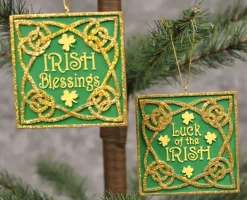 Irish Blessing And Luck Of The Irish Plaques