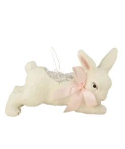 Ivory Running Bunny Bucket