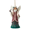 Jim Shore, Angel With Hand Bell Ornament, 6006600, Heartwood Creek