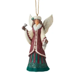 Jim Shore, Angel With Hand Bell Ornament, 6006600, Heartwood Creek