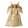 Jim Shore, Holiday Lustre Trio Of Angels, 6006611, Heartwood Creek