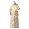 Jim Shore, Holiday Lustre Santa With Bell, 6006614, Heartwood Creek
