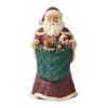 Jim Shore, Victorian Snowman With Toy Bag, 6006595, Heartwood Creek