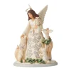 Jim Shore, White Woodland Angel/Friends, 6006581, Heartwood Creek