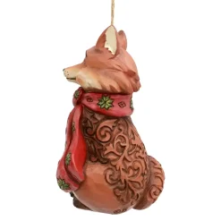 Jim Shore, Wonderland Fox Ornament, 6006610, Heartwood Creek