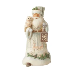 Jim Shore, Woodland Santa With Owl/Lantern, 6006578, Heartwood Creek