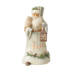 Jim Shore, Woodland Santa With Owl/Lantern, 6006578, Heartwood Creek