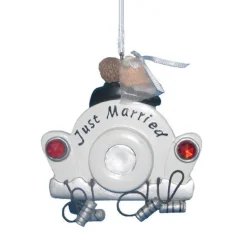 Just Married - Ornament For Personalization, W3110