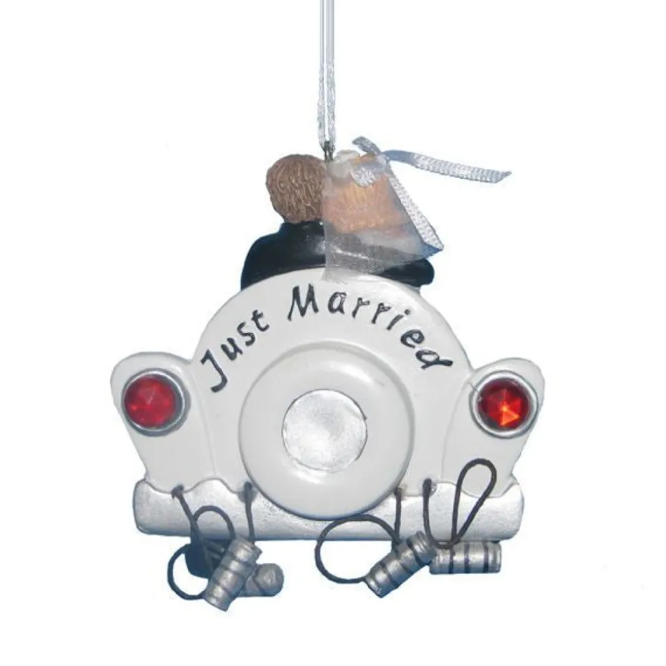 Just Married - Ornament For Personalization, W3110