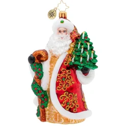 Magnificent Santa Ornament, 1019696, Christopher Radko