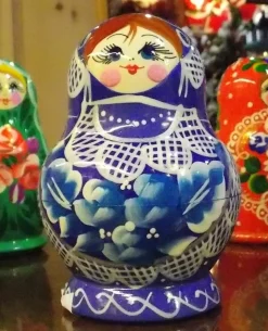 Matryoshka In Blue