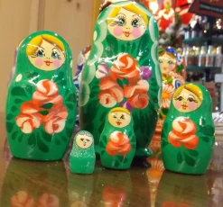 Matryoshka In Light Green
