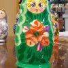 Matryoshka In Light Green