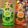 Matryoshka In Red, Green Or Blue