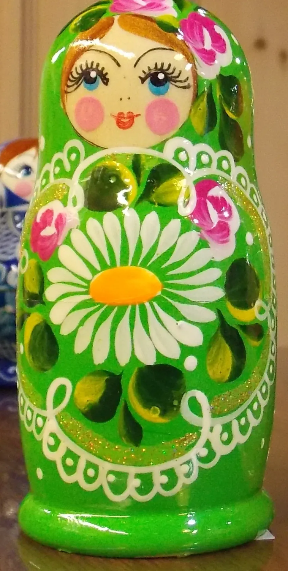 Matryoshka In Red, Green Or Blue