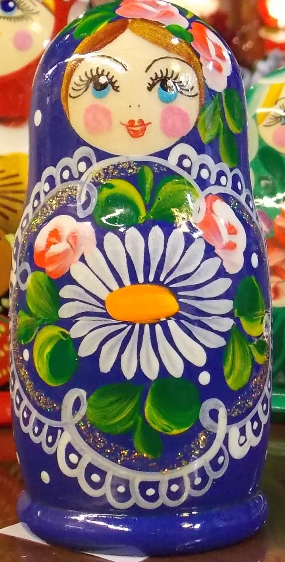 Matryoshka In Red, Green Or Blue