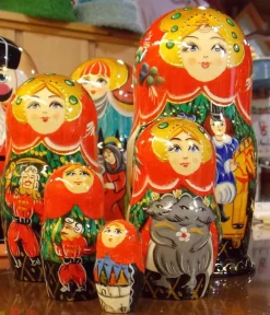 Matyroshka Nutcracker Suite Nesting