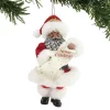 Merry Christmas Santa Ornament, African-American, 6003868. Possible Dreams