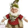 Mistletoe Mischief Elf, Medium, By Mark Roberts