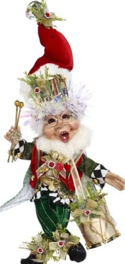 Mr, Drummer Boy Elf, Sm, 51-05524, Mark Roberts