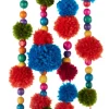 Multi-Color Pompom Garland, C2553