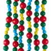 Multicolor Wooden Bead Garland 6', C5947, Kurt Adler