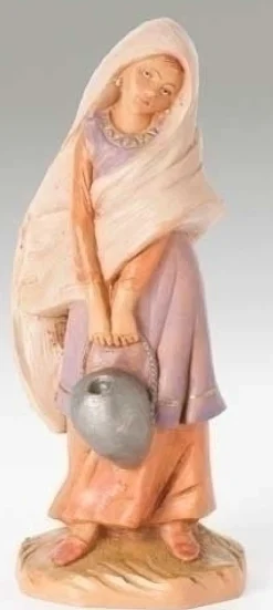 Naamah Fig Women W/Jug, 5", Fontanini, 72689