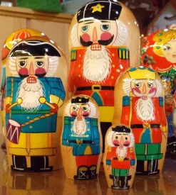 Nesting Nutcracker Dolls