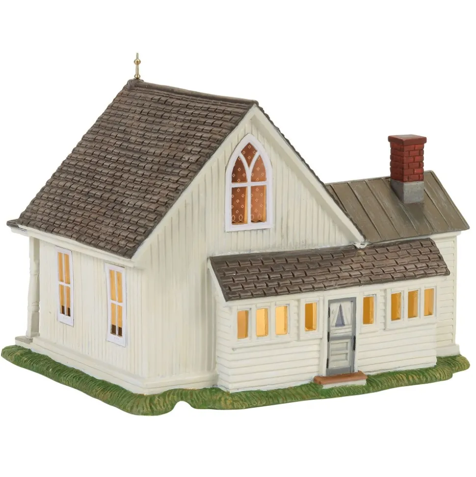 Nev, American Gothic, Set Of 2, New England Village, 4056684